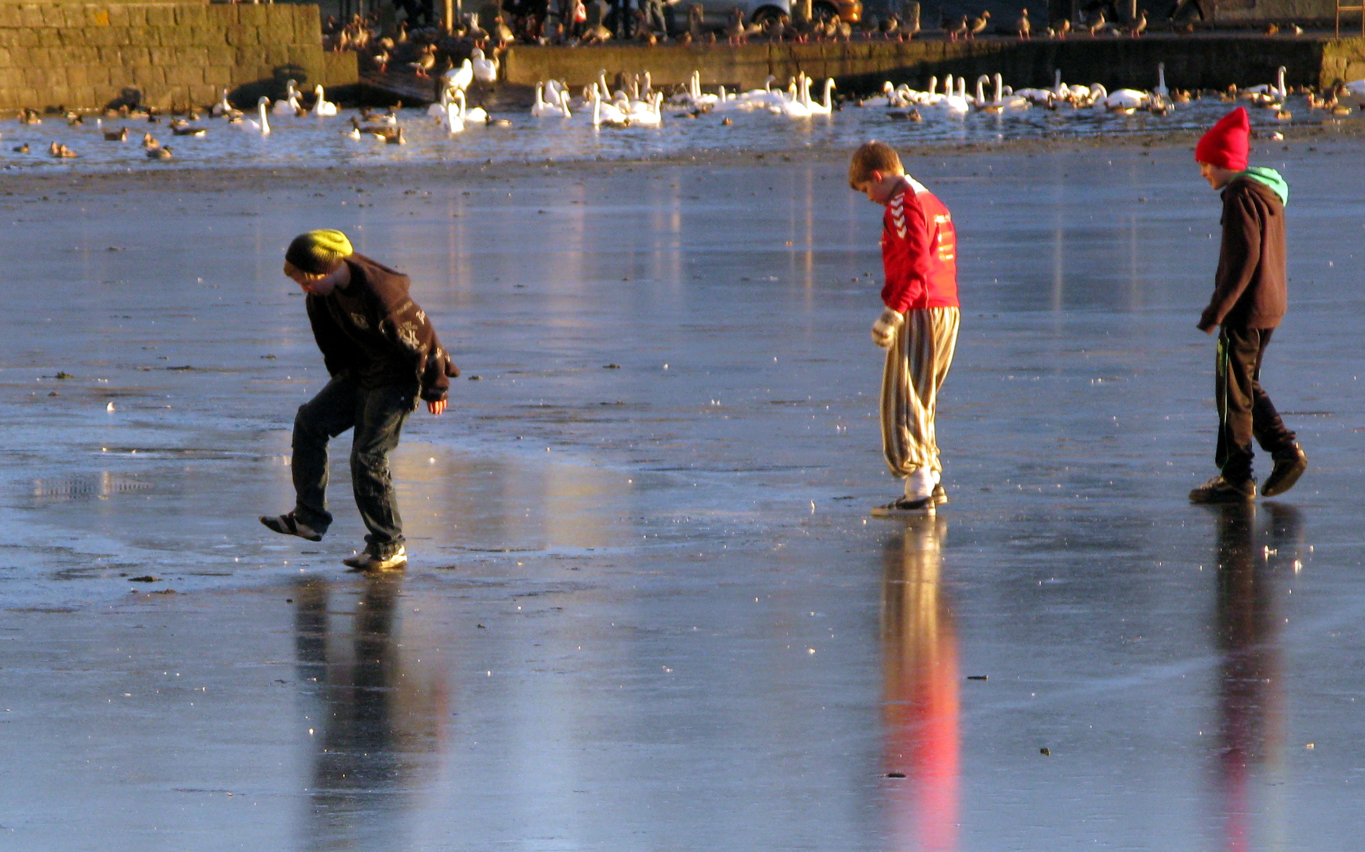 kids on thin ice