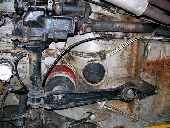 300 SE air suspension system